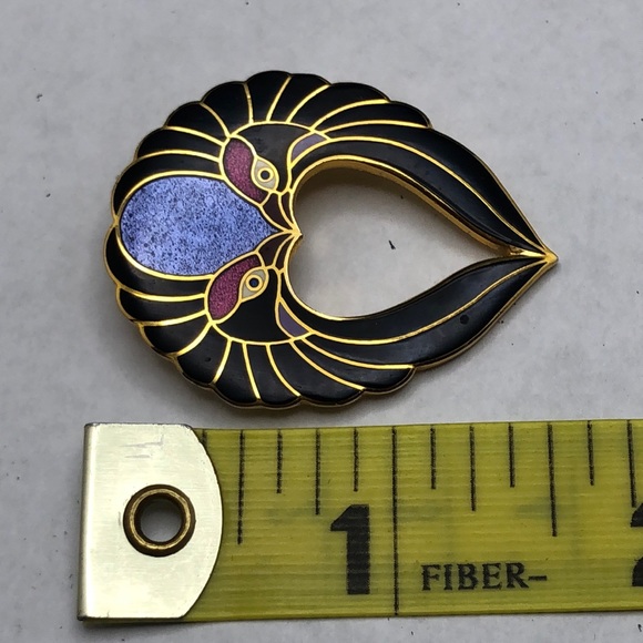 Vintage Isle of Skye Cloisonne Enamel Brooch. Rare - Picture 2 of 4